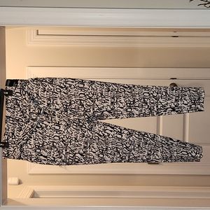 NWT Black & White Madie Ankle Pants
